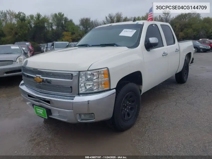 3GCPCSE04CG144709 2012 Chevrolet Silverado 1500 Lt