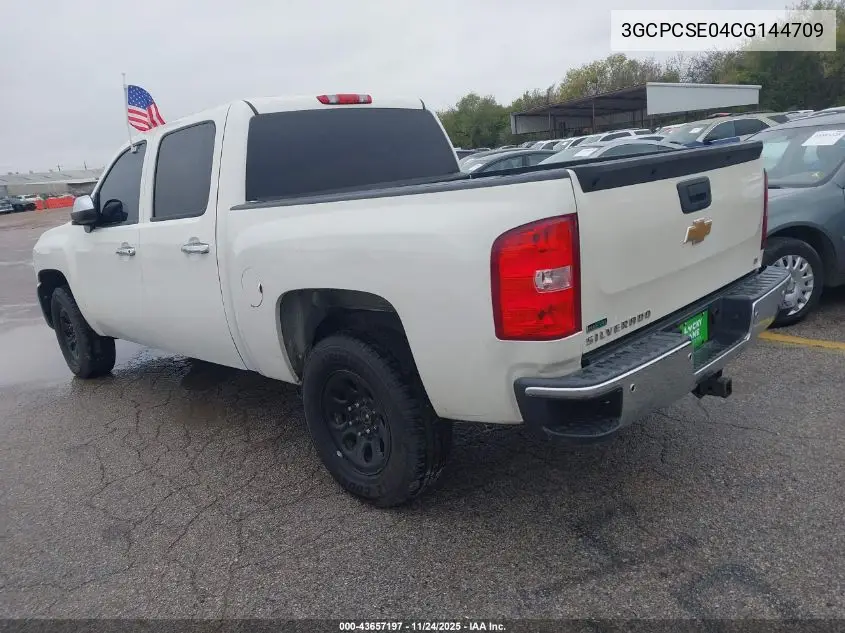3GCPCSE04CG144709 2012 Chevrolet Silverado 1500 Lt