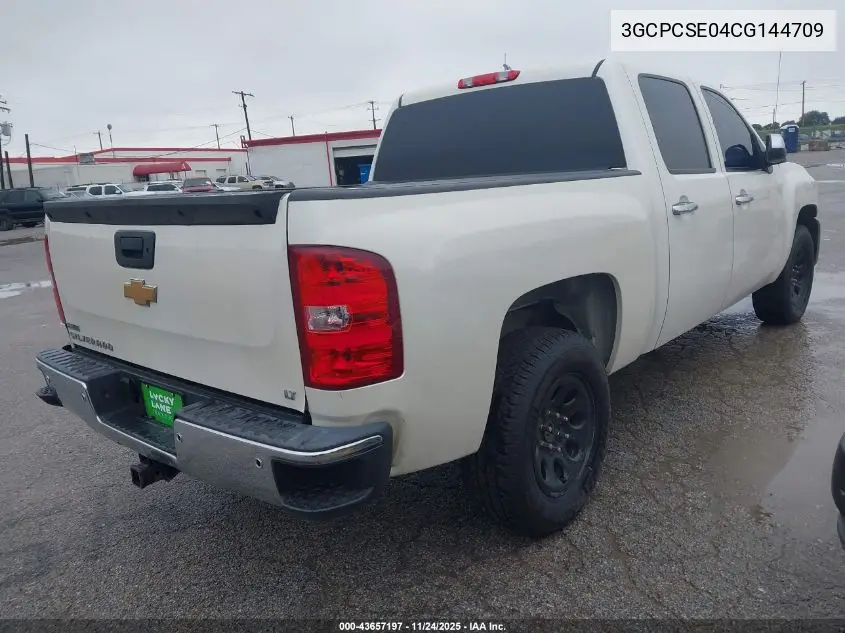 3GCPCSE04CG144709 2012 Chevrolet Silverado 1500 Lt