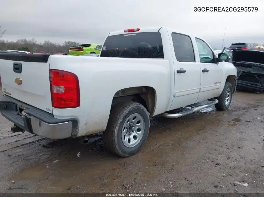 3GCPCREA2CG295579 2012 Chevrolet Silverado 1500 Ls