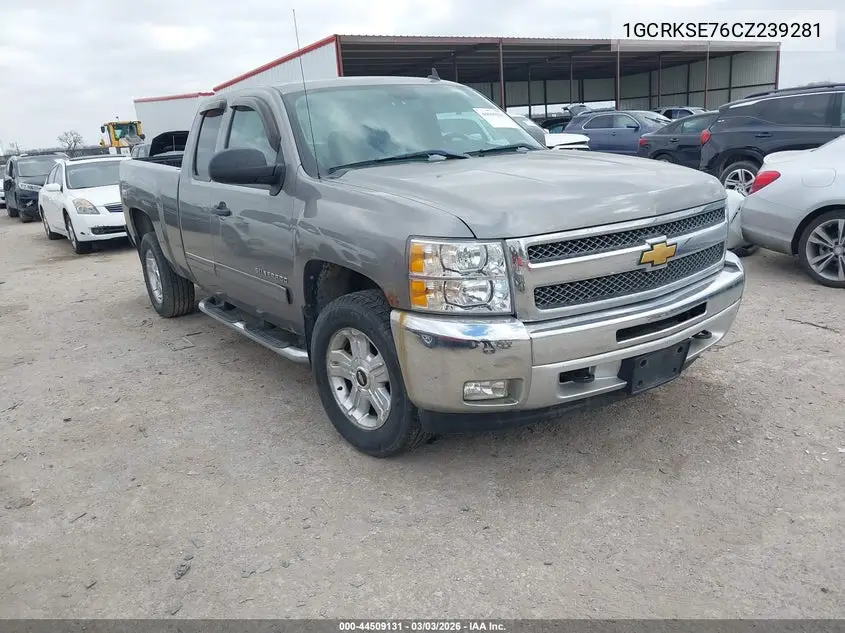 1GCRKSE76CZ239281 2012 Chevrolet Silverado 1500 Lt