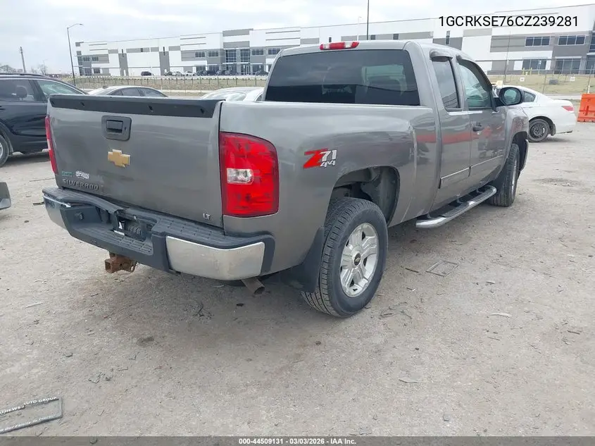 1GCRKSE76CZ239281 2012 Chevrolet Silverado 1500 Lt