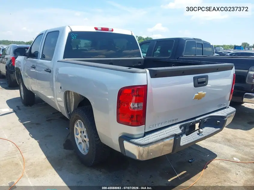 3GCPCSEAXCG237372 2012 Chevrolet Silverado 1500 Lt