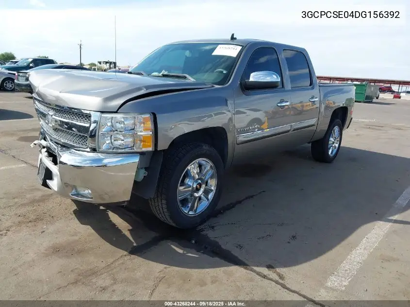 3GCPCSE04DG156392 2013 Chevrolet Silverado 1500 Lt