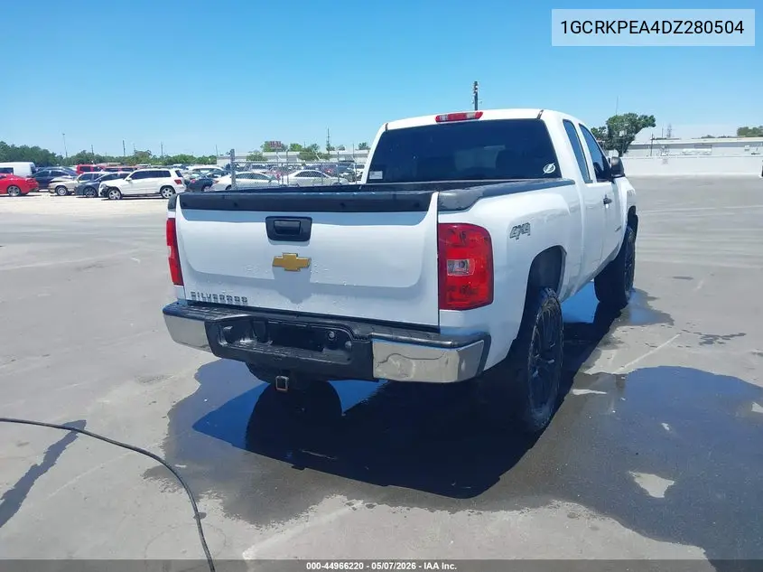 1GCRKPEA4DZ280504 2013 Chevrolet Silverado 1500 Work Truck