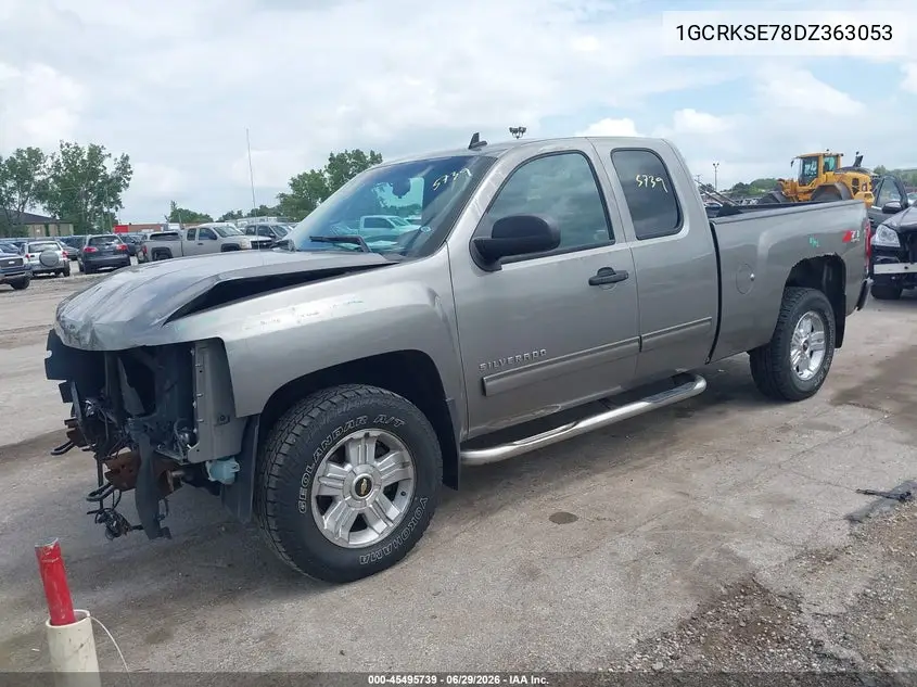 2013 Chevrolet Silverado 1500 Lt VIN: 1GCRKSE78DZ363053 Lot: 45495739
