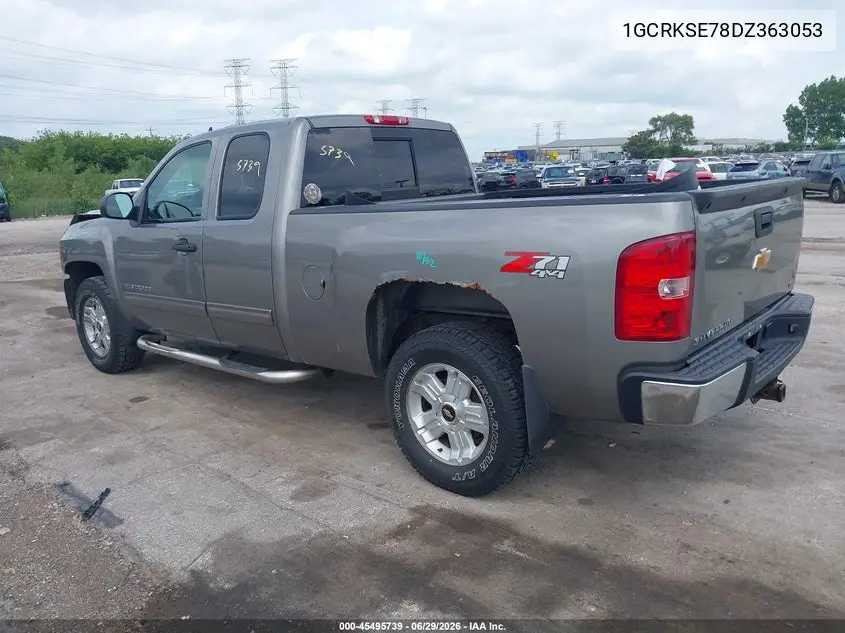 2013 Chevrolet Silverado 1500 Lt VIN: 1GCRKSE78DZ363053 Lot: 45495739