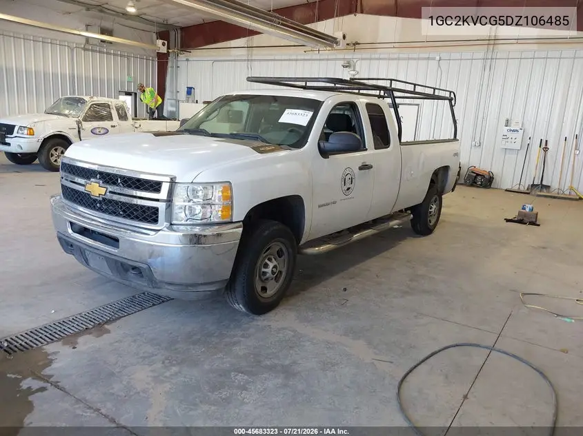 2013 Chevrolet Silverado 2500Hd Work Truck VIN: 1GC2KVCG5DZ106485 Lot: 45683323
