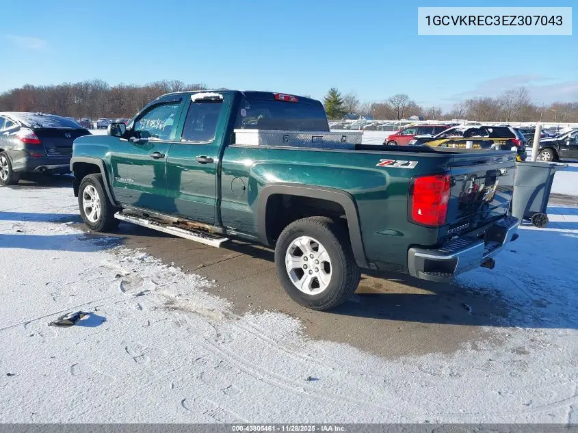 1GCVKREC3EZ307043 2014 Chevrolet Silverado 1500 2Lt