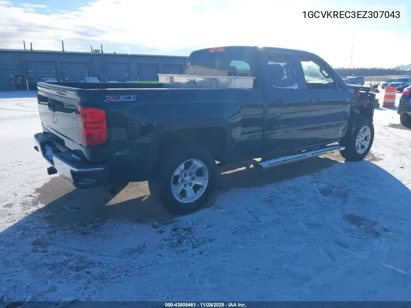 1GCVKREC3EZ307043 2014 Chevrolet Silverado 1500 2Lt