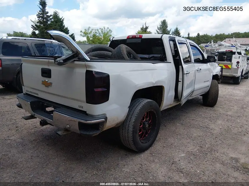 2014 Chevrolet Silverado 1500 Ltz VIN: 3GCUKSEC8EG555405 Lot: 45528955