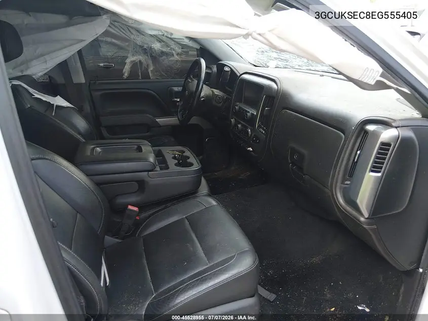 2014 Chevrolet Silverado 1500 Ltz VIN: 3GCUKSEC8EG555405 Lot: 45528955