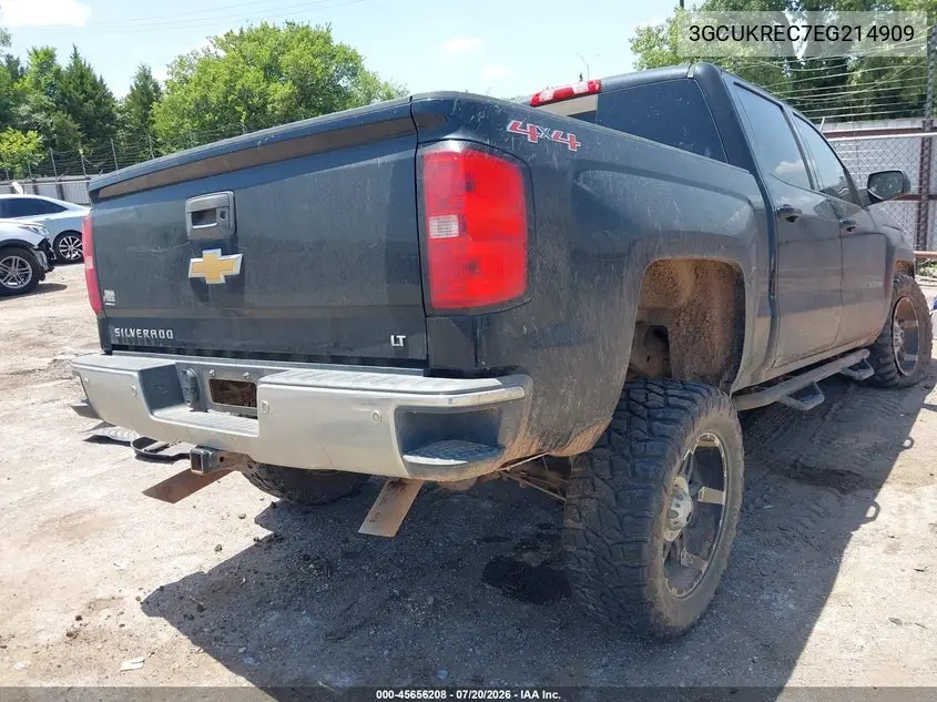 2014 Chevrolet Silverado 1500 Lt VIN: 3GCUKREC7EG214909 Lot: 45656208
