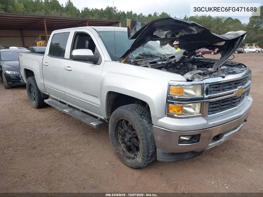 3GCUKREC6FG471688 2015 Chevrolet Silverado 1500 2Lt