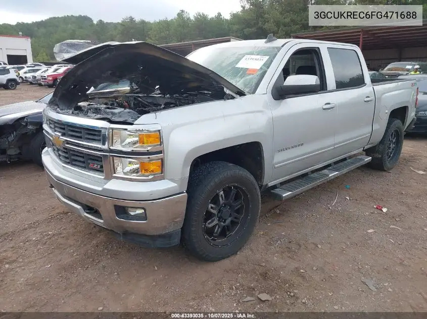 3GCUKREC6FG471688 2015 Chevrolet Silverado 1500 2Lt