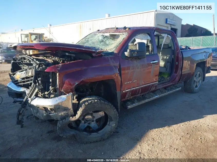 1GC1KWE80FF141155 2015 Chevrolet Silverado 2500Hd Ltz