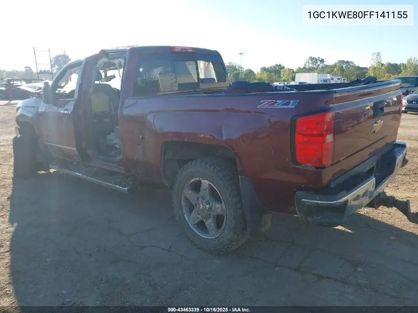 1GC1KWE80FF141155 2015 Chevrolet Silverado 2500Hd Ltz