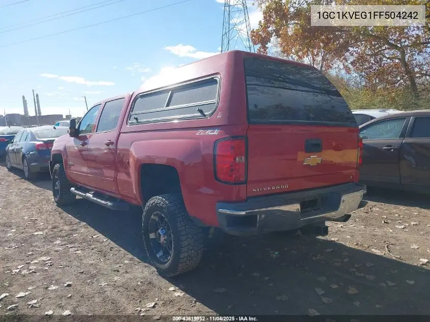 1GC1KVEG1FF504242 2015 Chevrolet Silverado 2500Hd Lt