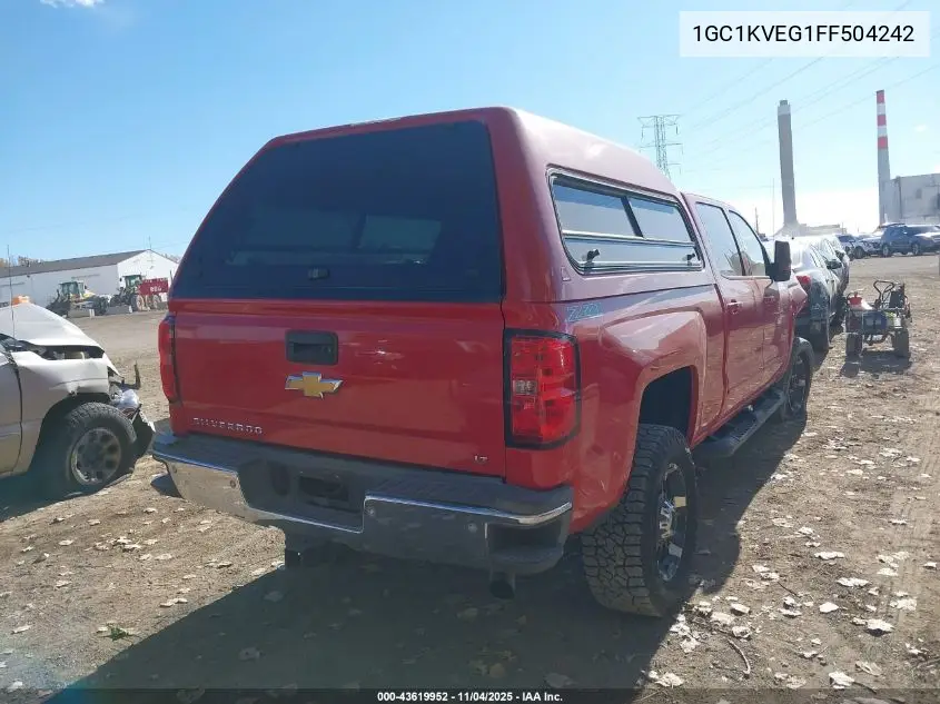 1GC1KVEG1FF504242 2015 Chevrolet Silverado 2500Hd Lt