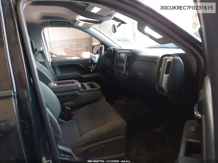 3GCUKREC7FG231615 2015 Chevrolet Silverado 1500 1Lt