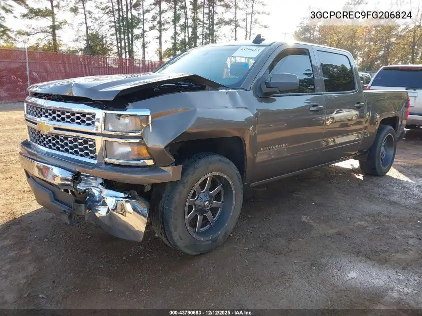 3GCPCREC9FG206824 2015 Chevrolet Silverado 1500 1Lt