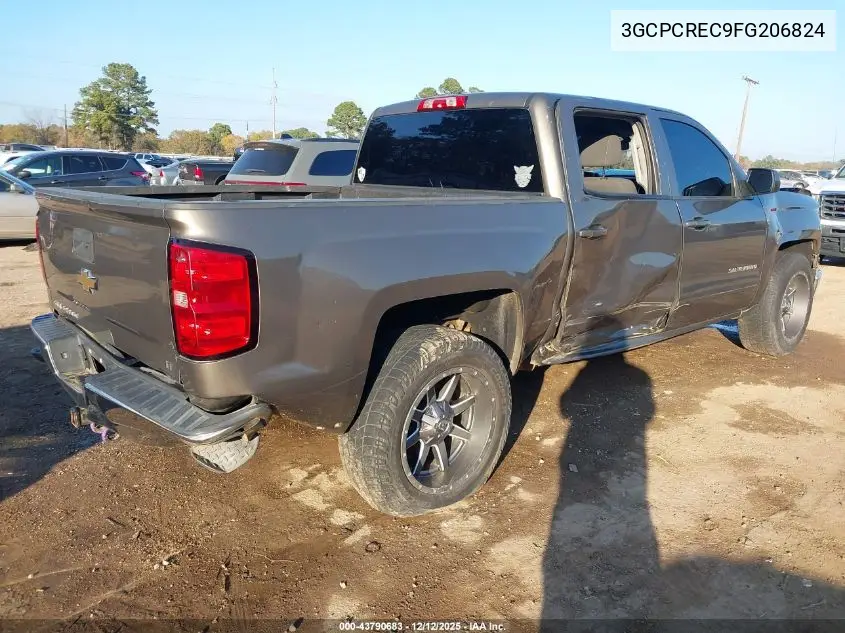 3GCPCREC9FG206824 2015 Chevrolet Silverado 1500 1Lt