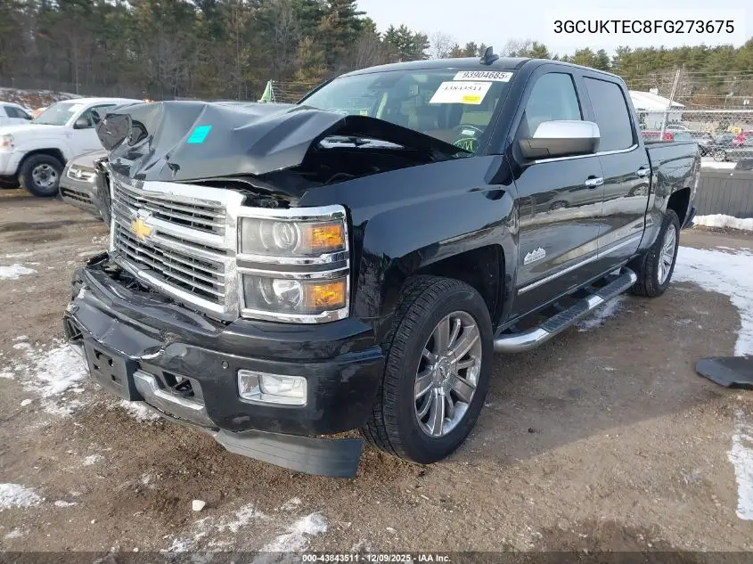 3GCUKTEC8FG273675 2015 Chevrolet Silverado 1500 High Country