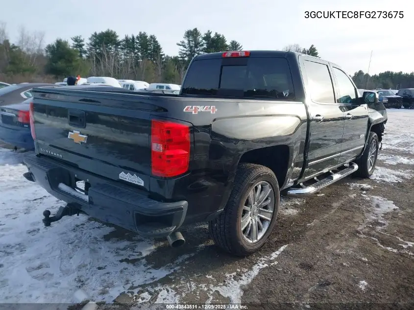 3GCUKTEC8FG273675 2015 Chevrolet Silverado 1500 High Country