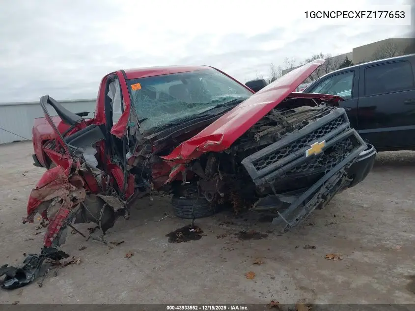 1GCNCPECXFZ177653 2015 Chevrolet Silverado 1500 Wt