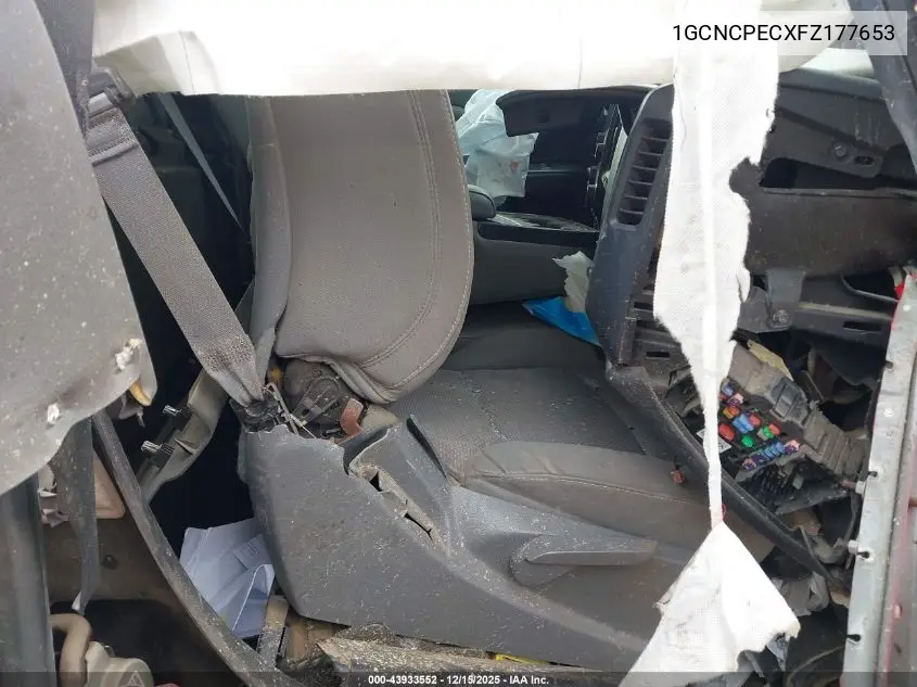 1GCNCPECXFZ177653 2015 Chevrolet Silverado 1500 Wt