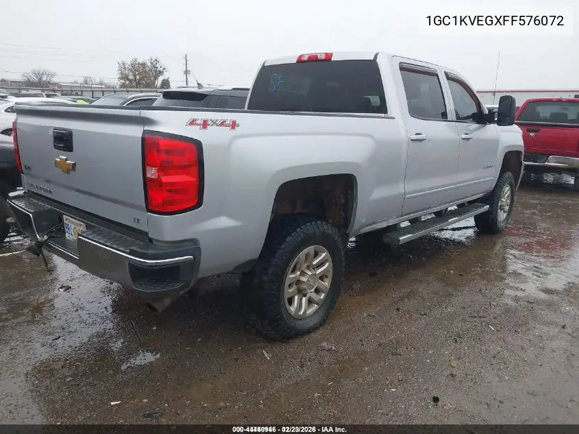 1GC1KVEGXFF576072 2015 Chevrolet Silverado 2500Hd Lt