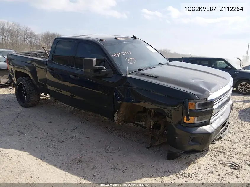 1GC2KVE87FZ112264 2015 Chevrolet Silverado 2500Hd Lt