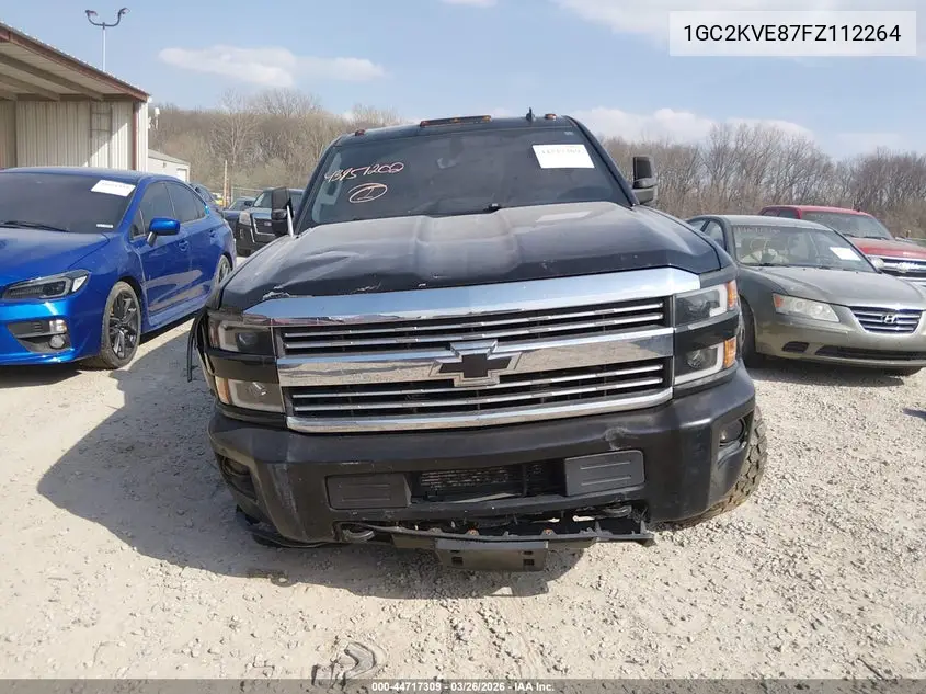 1GC2KVE87FZ112264 2015 Chevrolet Silverado 2500Hd Lt