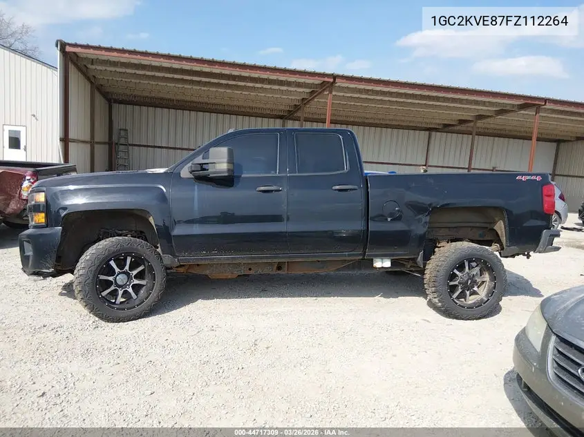 1GC2KVE87FZ112264 2015 Chevrolet Silverado 2500Hd Lt