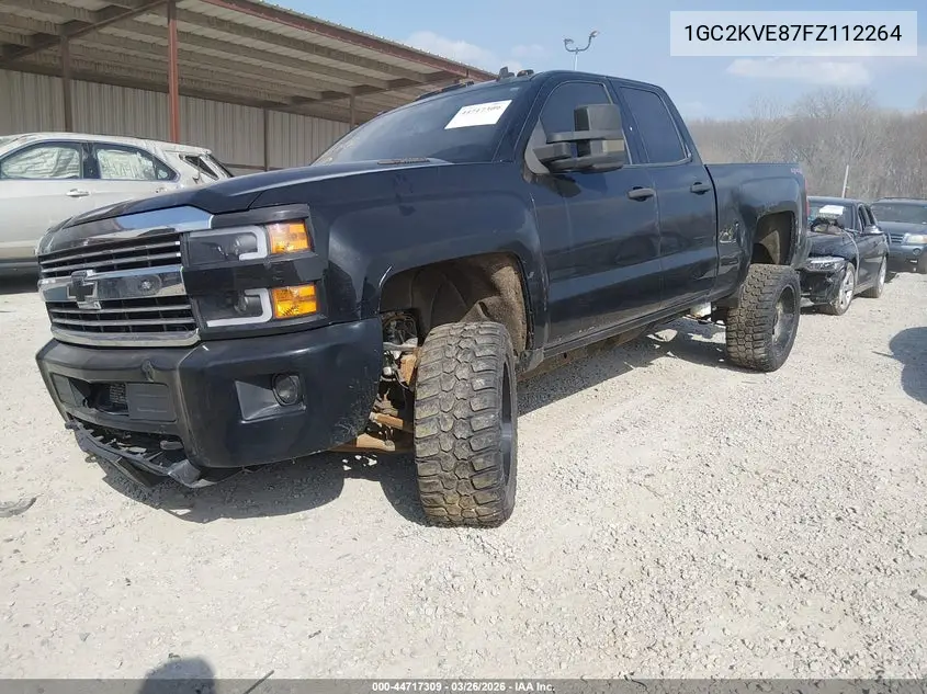 1GC2KVE87FZ112264 2015 Chevrolet Silverado 2500Hd Lt