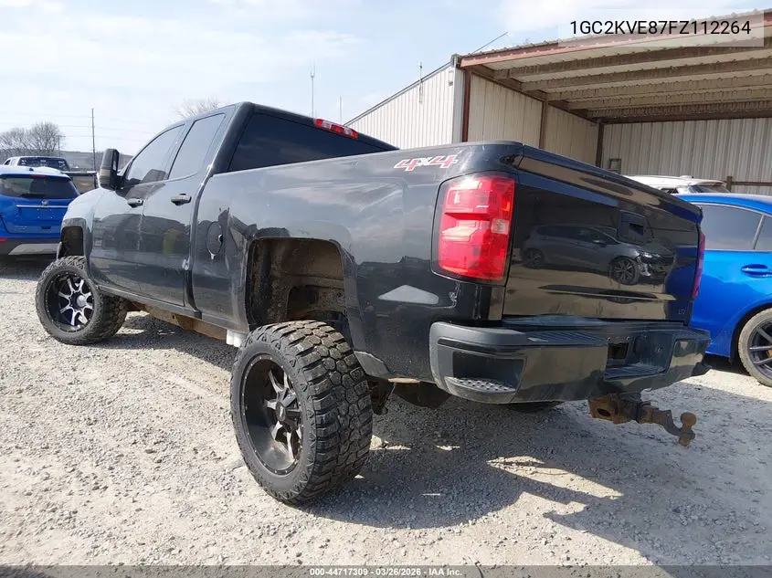 1GC2KVE87FZ112264 2015 Chevrolet Silverado 2500Hd Lt