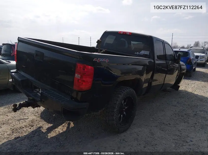 1GC2KVE87FZ112264 2015 Chevrolet Silverado 2500Hd Lt