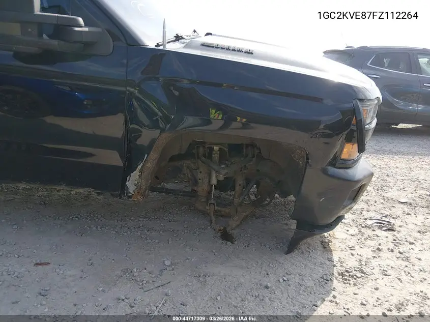 1GC2KVE87FZ112264 2015 Chevrolet Silverado 2500Hd Lt