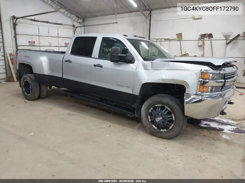 1GC4KYC8OFF172790 2015 Chevrolet 3500