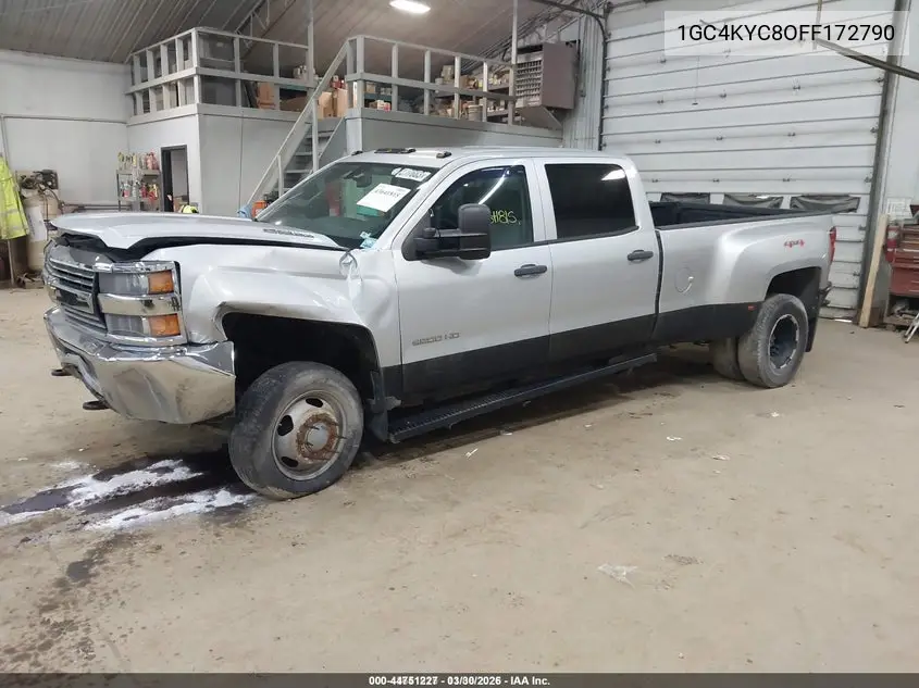 1GC4KYC8OFF172790 2015 Chevrolet 3500