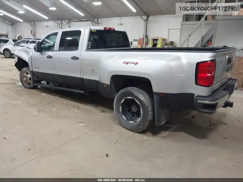 1GC4KYC8OFF172790 2015 Chevrolet 3500