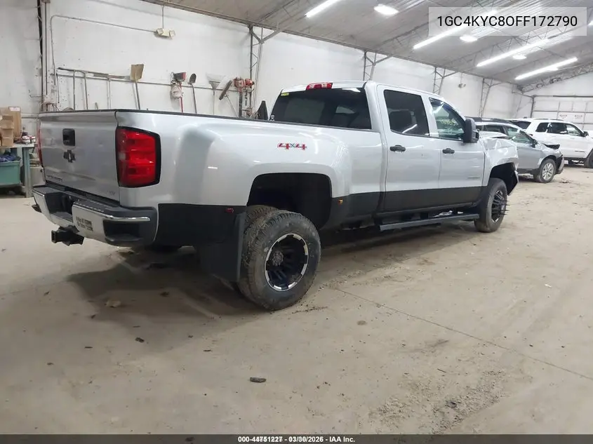 1GC4KYC8OFF172790 2015 Chevrolet 3500