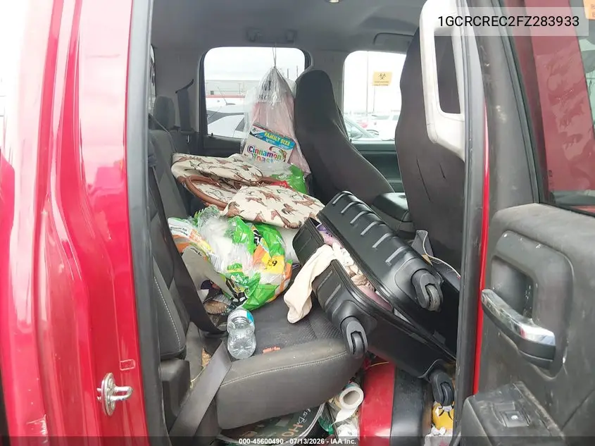 2015 Chevrolet Silverado 1500 Lt VIN: 1GCRCREC2FZ283933 Lot: 45600490