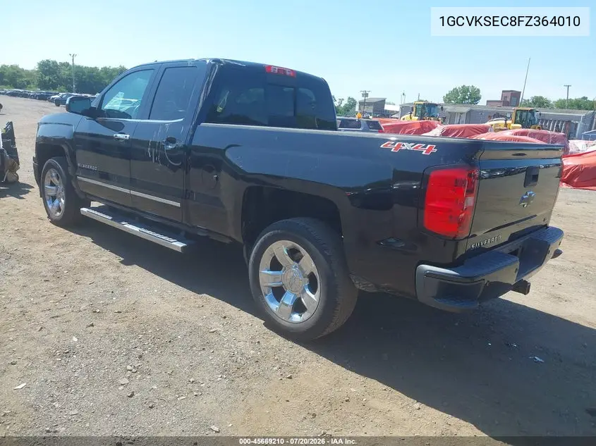 2015 Chevrolet Silverado 1500 Ltz VIN: 1GCVKSEC8FZ364010 Lot: 45669210