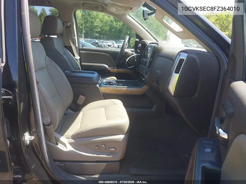 2015 Chevrolet Silverado 1500 Ltz VIN: 1GCVKSEC8FZ364010 Lot: 45669210
