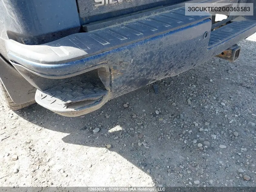 2016 Chevrolet Silverado K1500 High Country VIN: 3GCUKTEC2GG363583 Lot: 12653024
