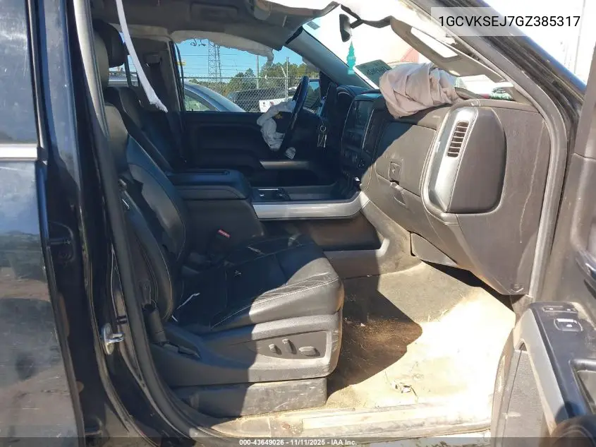 1GCVKSEJ7GZ385317 2016 Chevrolet Silverado 1500 2Lz