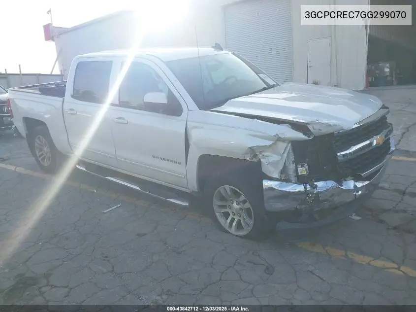 3GCPCREC7GG299070 2016 Chevrolet Silverado 1500 1Lt