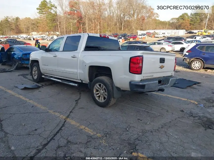 3GCPCREC7GG299070 2016 Chevrolet Silverado 1500 1Lt