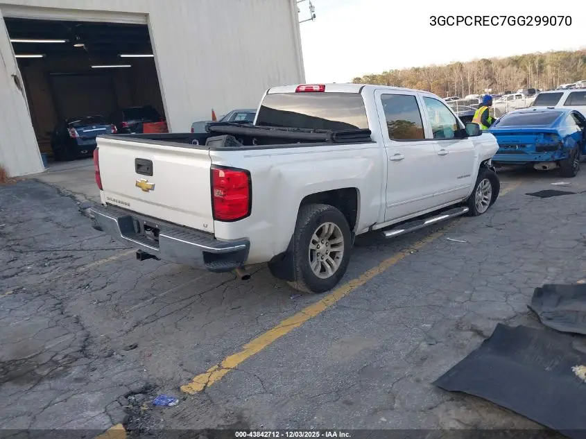 3GCPCREC7GG299070 2016 Chevrolet Silverado 1500 1Lt